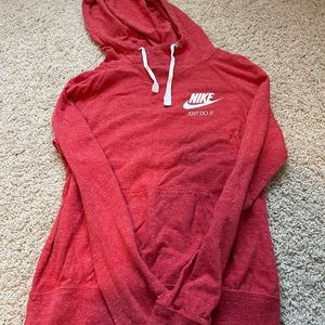 Red Nike Pullover
